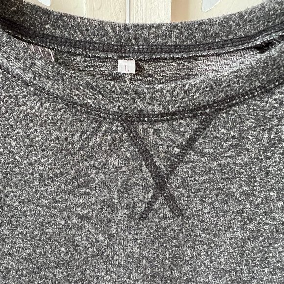 Cotton Blend Pullover Lightweight Sweater by Aokosor Black Blend, Size Large - Picture 3 of 12